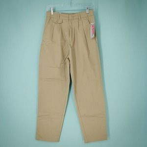 Genuine School Uniform Size 14 Twill Chino Adjustable Waist Khaki Tan Pants